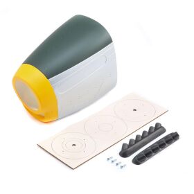 HANGAR 9 Cowling with Exhausts: P-51D Mustang 20cc /...