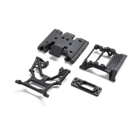 AXIAL Servo Mount, Skid, Cross Members: SCX10 III HP /...