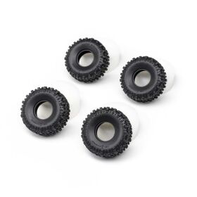 AXIAL Tires & Foam (4), Bogger: SCX30 / AXI-3329