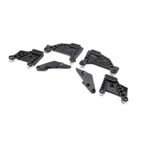 AXIAL Shock Towers with Supports, FR/R: SCX10 III HP /...