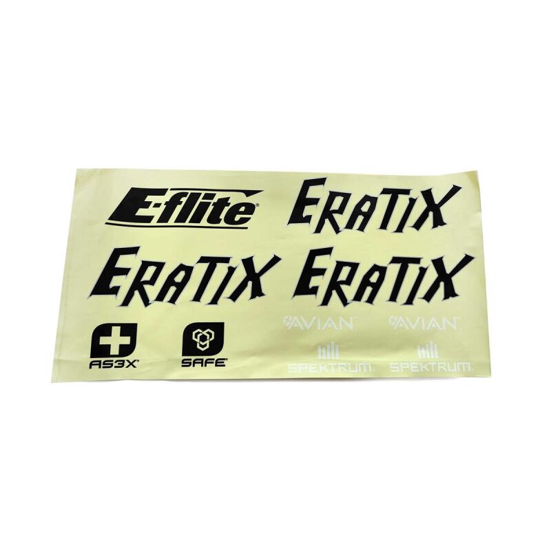 E-FLITE Decal Sheet: Eratix 3D SWS 1.6m (64") / EFL-13372