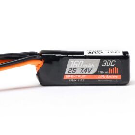 SPEKTRUM 7.4V 160mAh 2S 30C LiPo Battery: PH2.0 / SPMX-1122