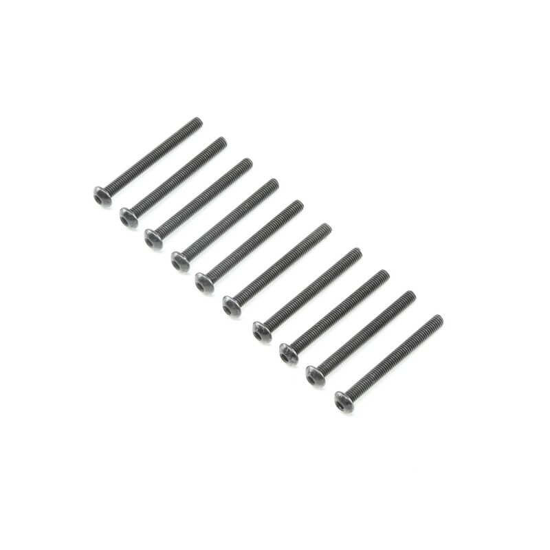 LOSI Button Head Screws M3x30mm (10) / LOS-3824