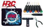 HRC Racing Werkzeugtasche mit Werkzeugen Racer-Set 1/8 (inklusive HRC9934B und 10 Werkzeuge) / HRC9934B-SET-3