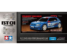 Tamiya 1:10 RC Peugeot 306 Maxi lackiert BT-01 / 300047513