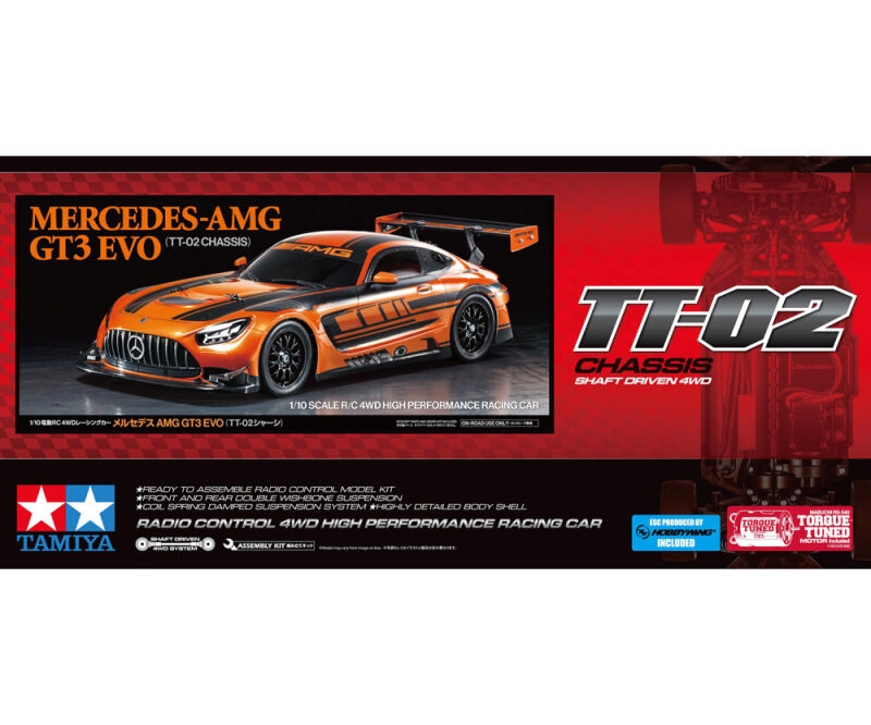 1:10 RC Mercedes-AMG GT3 EVO TT-02 / 300058750