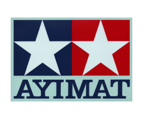 TAMIYA Sticker 168x242mm Spiegelverkehrt / 300066013