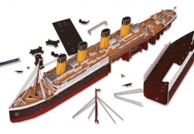 Revell RMS Titanic - LED Edition 3D Puzzle mit Beleuchtung / 154