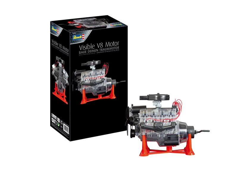 Revell Visible V-8 Engine Modellbausatz / 460