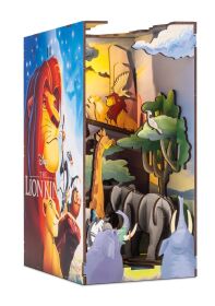 Revell Tiny Adventures Disney "König der Löwen" Book Nook Miniaturwelt aus Holz zum Zusammenbauen / 534