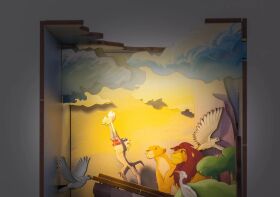 Revell Tiny Adventures Disney "König der Löwen" Book Nook Miniaturwelt aus Holz zum Zusammenbauen / 534
