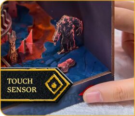 Revell Tiny Adventures - Herr der Ringe "Barad-Dûr" Book Nook Miniaturwelt aus Holz zum Zusammenbauen / 537