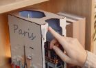 Revell Tiny Adventures "Paris" Book Nook Miniaturwelt aus Holz zum Zusammenbauen / 539