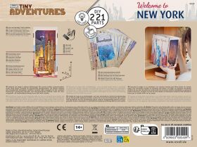 Revell Tiny Adventures "New York" Book Nook Miniaturwelt aus Holz zum Zusammenbauen / 540