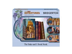 Revell Tiny Adventures Bridgerton "The Duke and I" Book Nook Miniaturwelt aus Holz zum Zusammenbauen / 542
