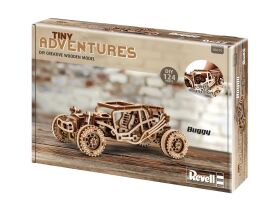 Revell Tiny Adventures - Buggy Funktionsmodell aus Holz zum Zusammenbauen / 610