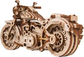 Revell Tiny Adventures - Cruiser V-Twin Funktionsmodell aus Holz zum Zusammenbauen / 614