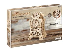 Revell Tiny Adventures Magic Clock Funktionsmodell aus Holz zum Zusammenbauen / 616