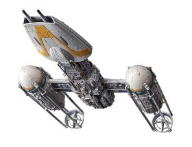 Bandai Star Wars Y-Wing Starfighter Modellbausatz 1:72 zum Zusammenstecken / 1209