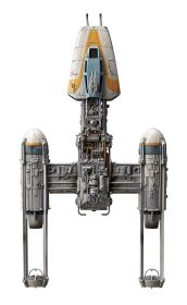 Bandai Star Wars Y-Wing Starfighter Modellbausatz 1:72 zum Zusammenstecken / 1209
