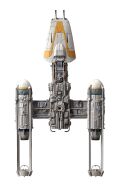 Bandai Star Wars Y-Wing Starfighter Modellbausatz 1:72 zum Zusammenstecken / 1209