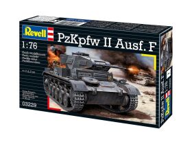 Revell PzKpfw II Ausf. F 1:76 Plastikmodellbausatz / 3229