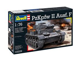 Revell PzKpfw II Ausf. F 1:76 Plastikmodellbausatz / 3229