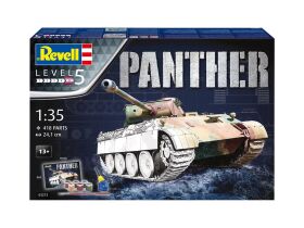Revell Geschenkset Panther Ausf. D Modellbausatz mit Basiszubehör / 3273
