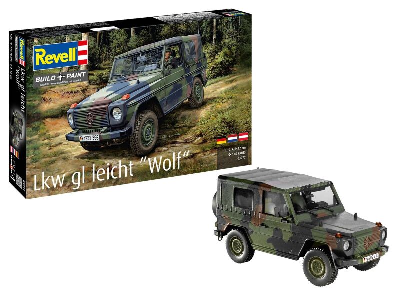 Revell Lkw gl leicht "Wolf" Modellbausatz / 3277