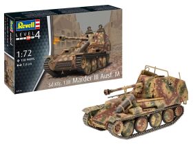 Revell Sd.Kfz. 138 Marder III Ausf. M Modellbausatz 1:72...