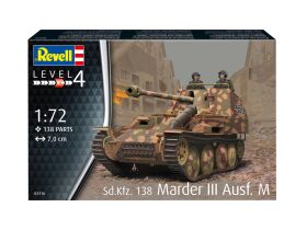 Revell Sd.Kfz. 138 Marder III Ausf. M Modellbausatz 1:72 / 3316
