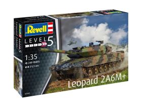 Revell Leopard 2 A6M+ Panzer Modellbausatz 1:35 / 3342