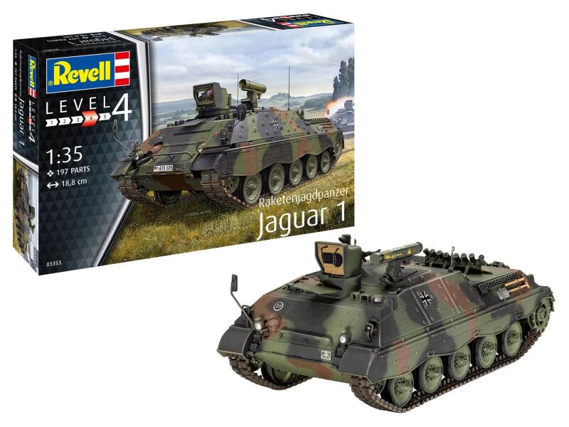 Revell Raketenjagdpanzer Jaguar 1 Modellbausatz / 3353