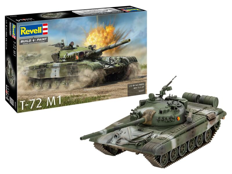 Revell T-72 M1 1:72 Modellbausatz / 3357