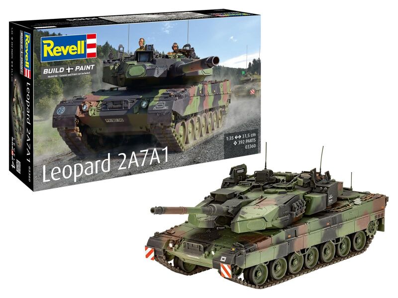 Revell Leopard 2A7A1 Panzer Modellbausatz 1:35 / 3360