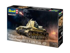 Revell Flakpanzer IV "Möbelwagen" 3,7 cm Flak 43 Modellbausatz 1:72 / 3363