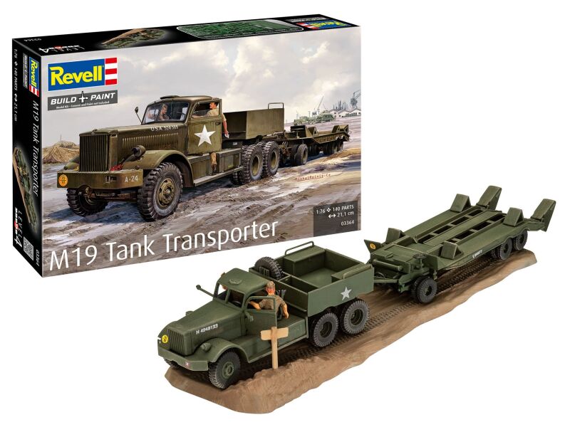Revell M19 Tank Transporter Modellbausatz / 3364