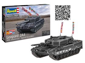 Revell Leopard 2A4 "Special Decoration 40th Anniversary" Modellbausatz 1:35 / 3368