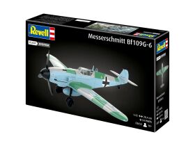Revell Messerschmitt Bf109G-6 (Click System) Bausatz zum Zusammenstecken mehrfarbig / 3653