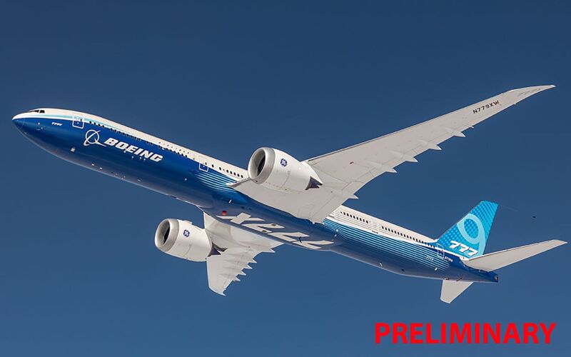 Revell Boeing 777-9 Modellbausatz / 3748