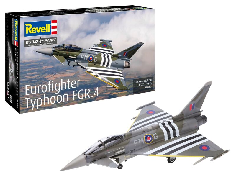 Revell Eurofighter Typhoon FGR.4 Modellbausatz 1:48 / 3753