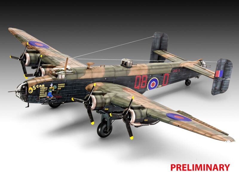 Revell Handley Page Halifax B Mk.III Modellbausatz / 3756