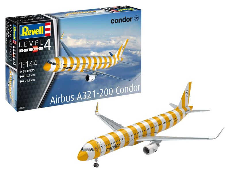 Revell Airbus A321-200 Condor Modellbausatz / 3788