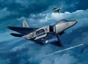 Revell Lockheed Martin F-22A Raptor Modellbausatz / 3858
