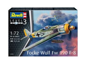Revell Focke Wulf Fw190 F-8 Modellbausatz / 3898