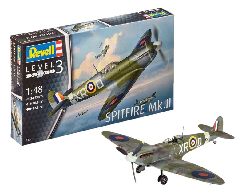 Revell Spitfire Mk.II Modellbausatz / 3959