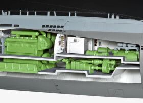 Revell Deutsches U-Boot Typ XXI mit Interieur Modellbausatz / 5078