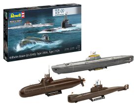 Revell 70 Jahre Bundeswehr:Wilhelm Bauer,Type 206A,Class2...