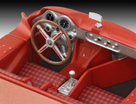 Revell Geschenkset Mercedes-Benz 300 SLR 70th Anniversary 1:24 Modellbausatz mit Basiszubehör / 5633