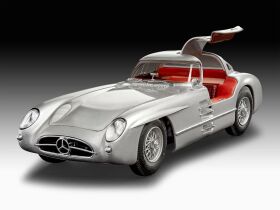 Revell Geschenkset Mercedes-Benz 300 SLR 70th Anniversary Modellbausatz mit Basiszubehör / 5633